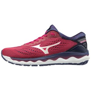 Mizuno Wave Sky 3 Bayan Koşu Ayakkabısı Kırmızı (Tr.ZRP)